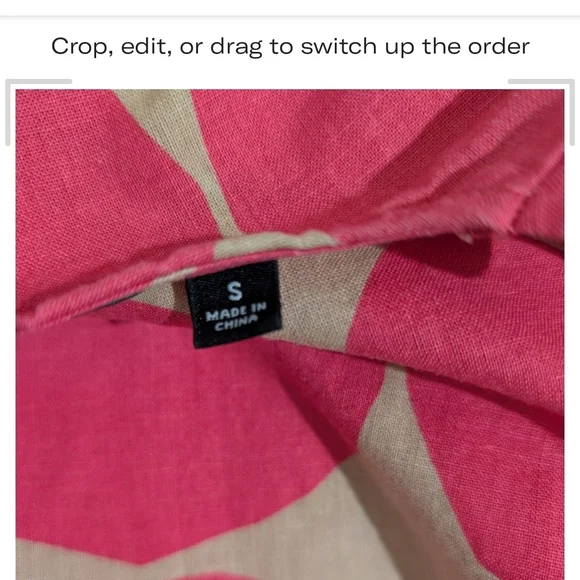 Pre-owned Pink Polka Dot Women's Top - Picture 5 of 7